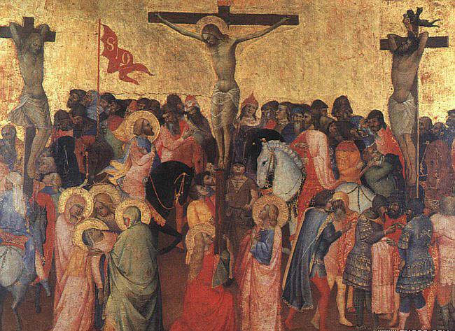 GADDI, Agnolo Crucifixion oil painting image